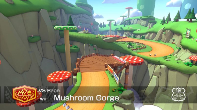 Mario Kart 8 Deluxe: Gola Fungo, da Mario Kart Wii Mario Kart 8 Deluxe: Gola Fungo, da Mario Kart Wii
