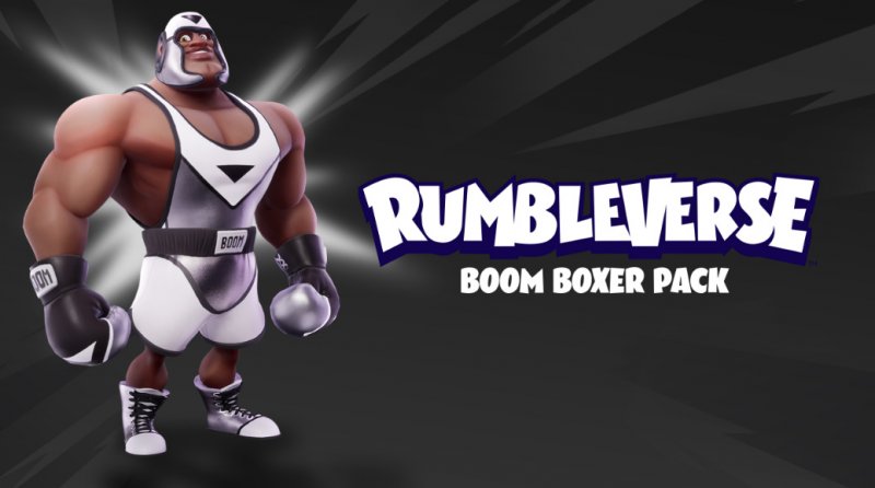 Rumbleverse artwork - Boom-boxer content pack