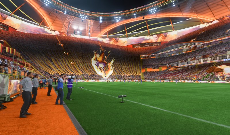 In FIFA 23, stadiums can be customized to a greater extent