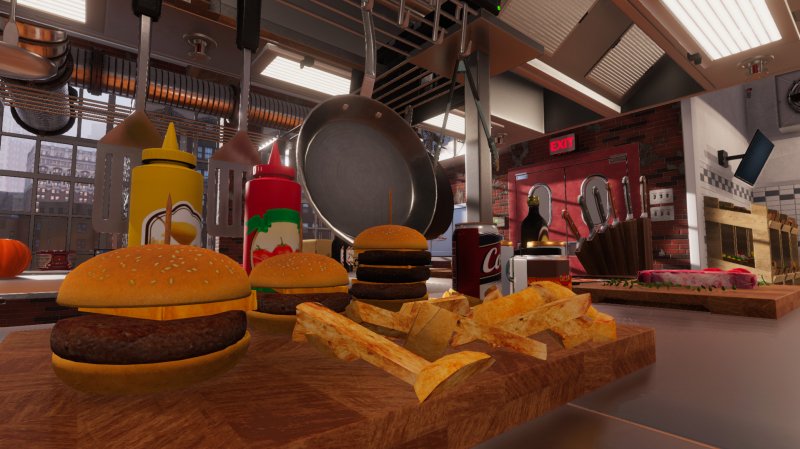 Cooking Simulator, un'immagine tratta dal gioco