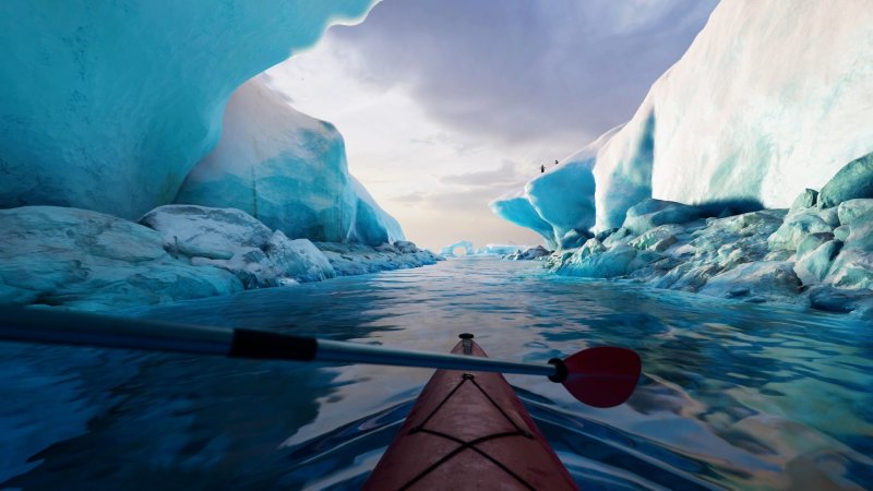 Kayak VR: Mirage, una suggestiva sequenza fra i ghiacci Kayak VR: Mirage, una suggestiva sequenza fra i ghiacci