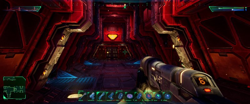 System Shock bénéficie de graphismes repensés par rapport à l'original de 1994.