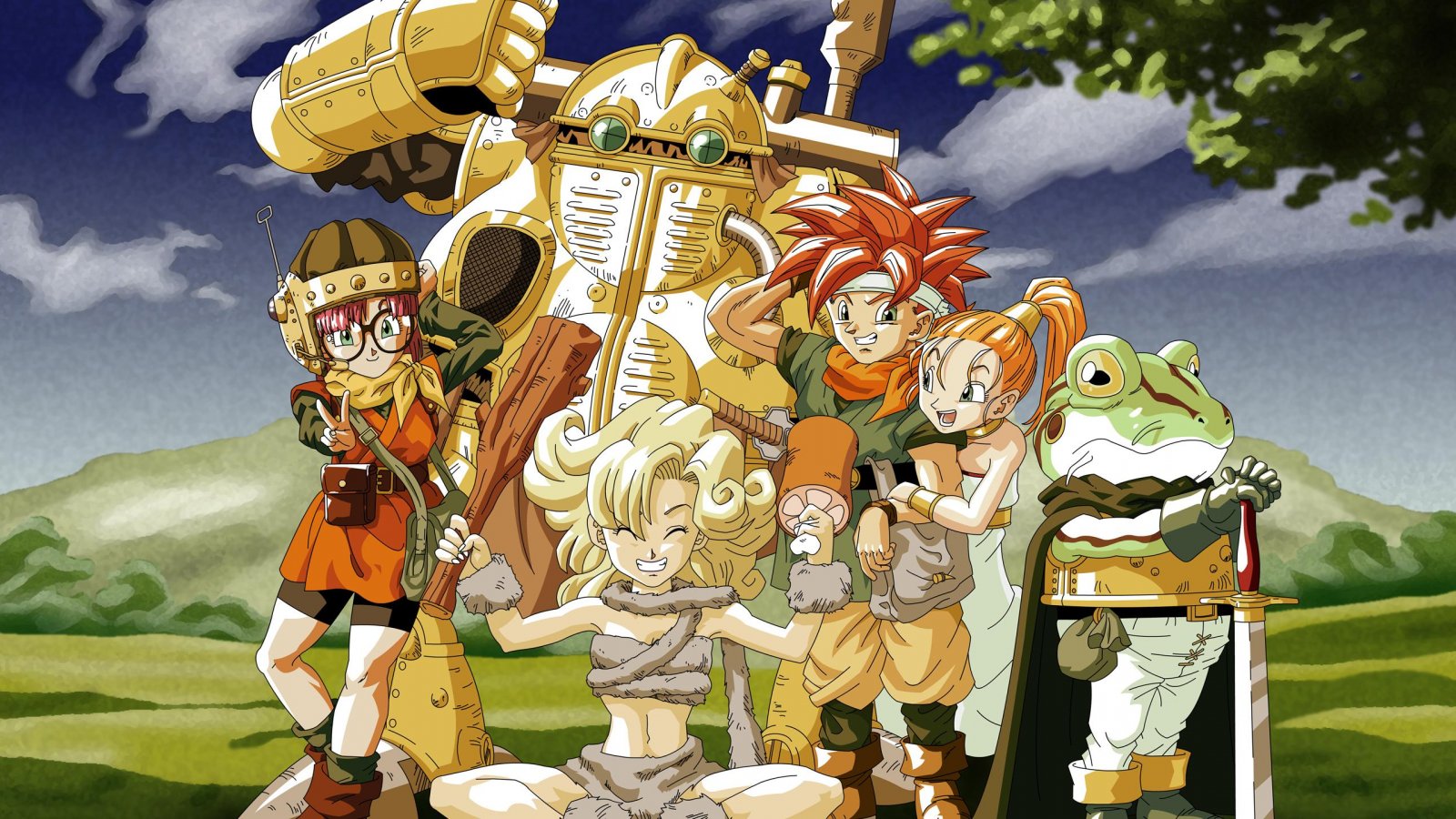 Un artwork con i personaggi di Chrono Trigger
