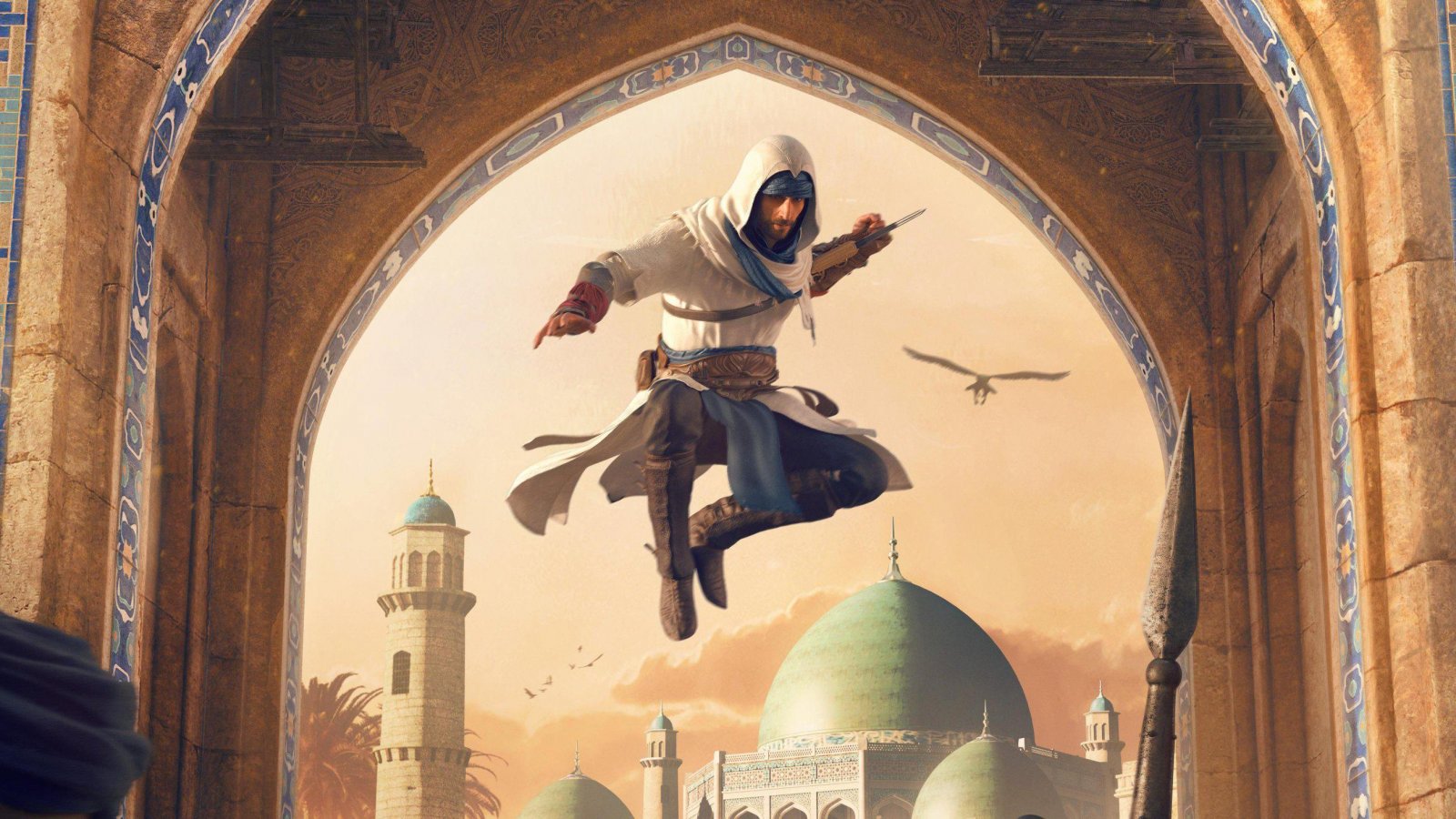 Una key art di Assassin's Creed Shadows