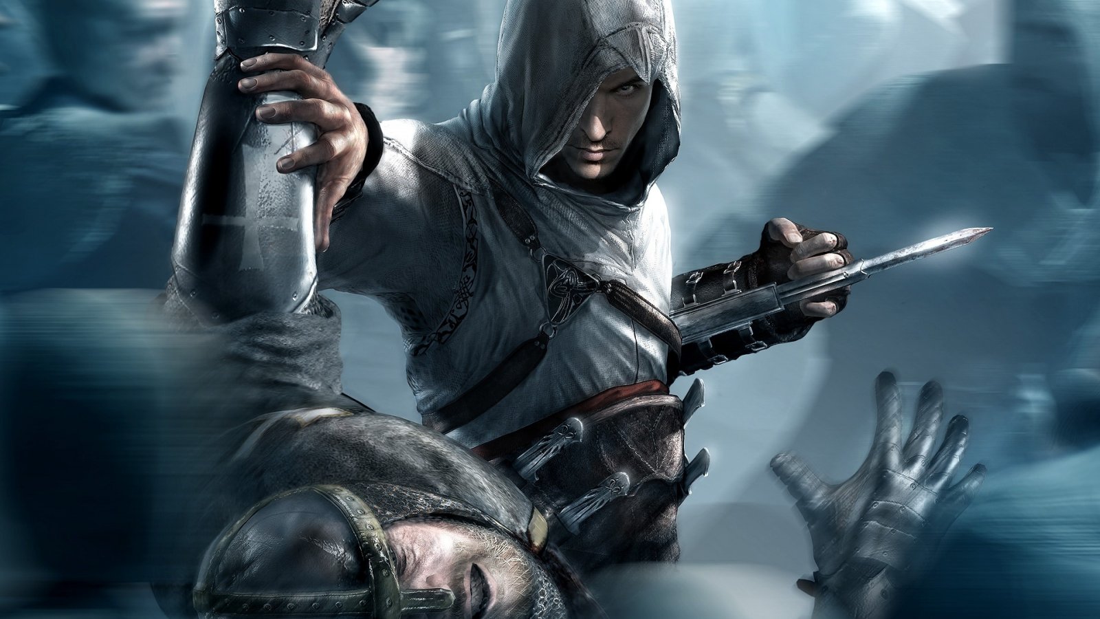 Altair in un artwork dell'originale Assassin's Creed