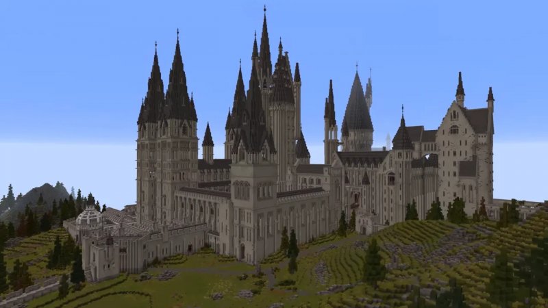 Minecraft, Hogwarts Castle