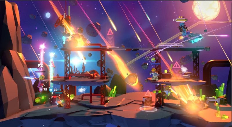 LEGO Brawls presenta una buona varietà di ambientazioni