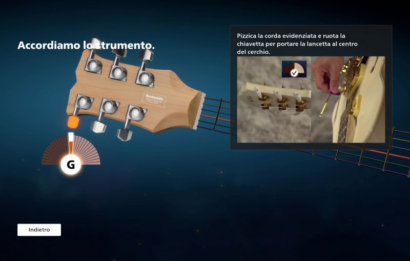 Prima di suonare, è fondamentale accordare bene la chitarra (non solo in Rocksmith+)