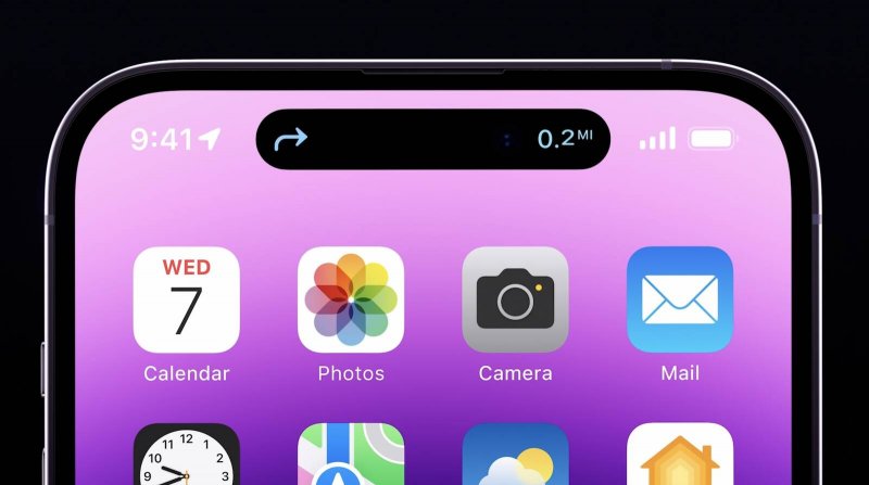 Dynamic Island in azione su iPhone 14 Pro