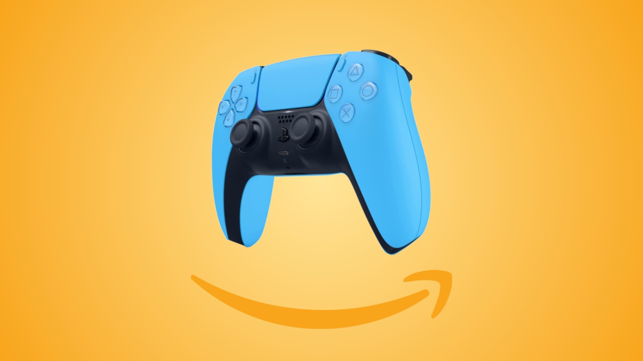 Offerte Amazon: DualSense per PS5 in colore azzurro (Starlight Blue) in sconto