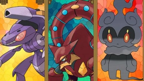 Pokémon Sword and Shield: Sirfetch'd from Ash, Genesect, Volcanion and Marshadow as a gift