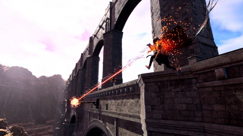 Forspoken: il rampino è una manna quando si vuole scalare una superficie