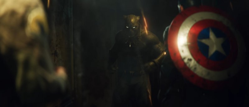 Pantera Nera in una scena del teaser