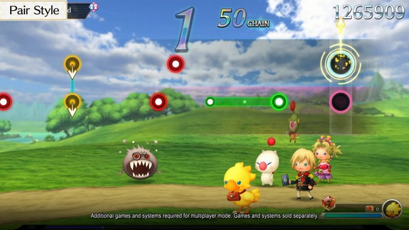 Theatrhythm: Final Bar Line, uno screenshot