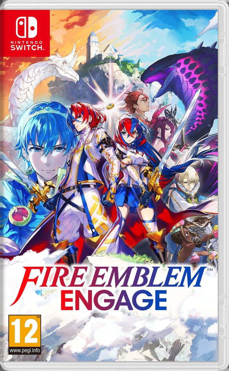 Il boxart di Fire Emblem Engage