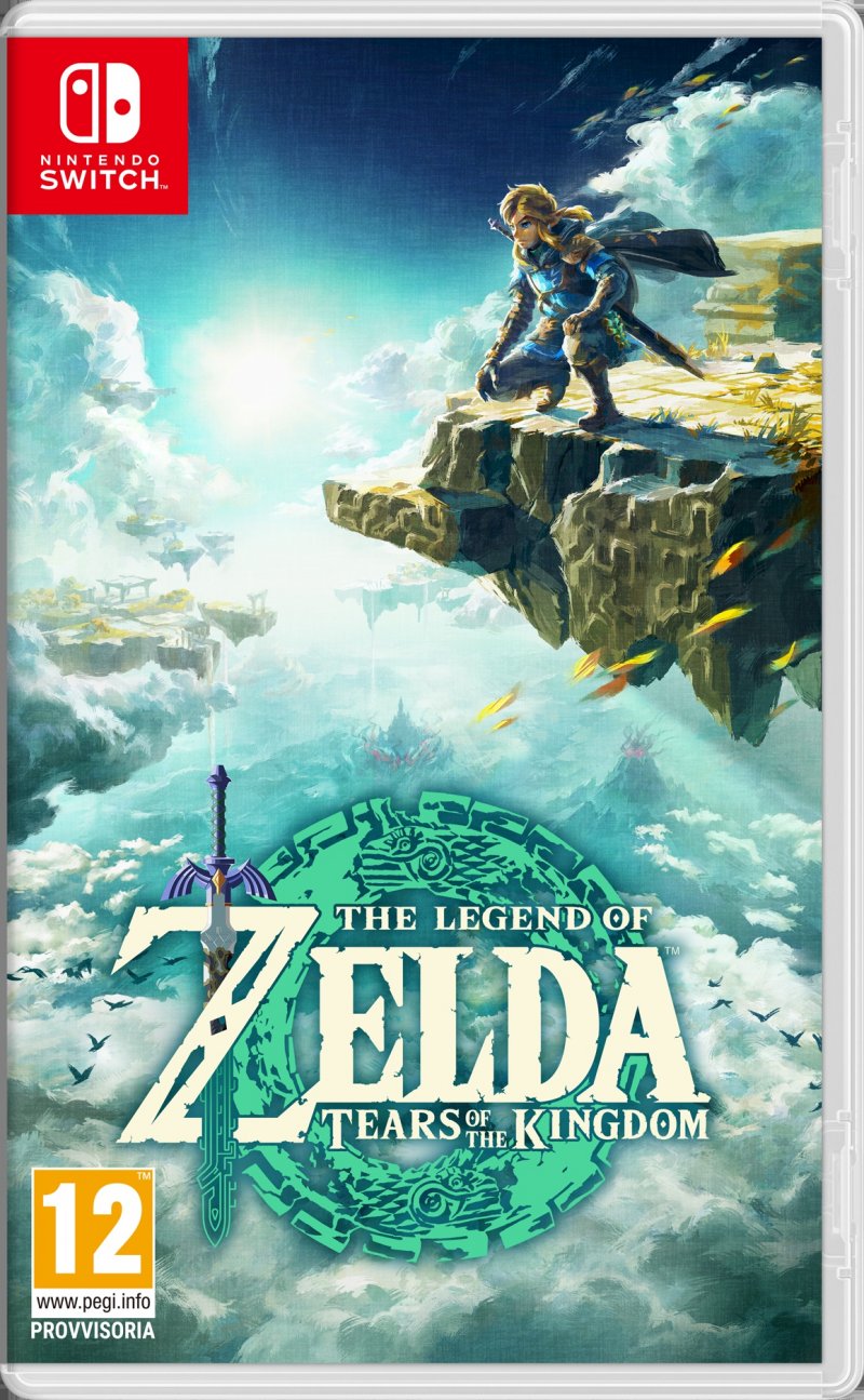 Confezione di The Legend of Zelda Tears of the Kingdom