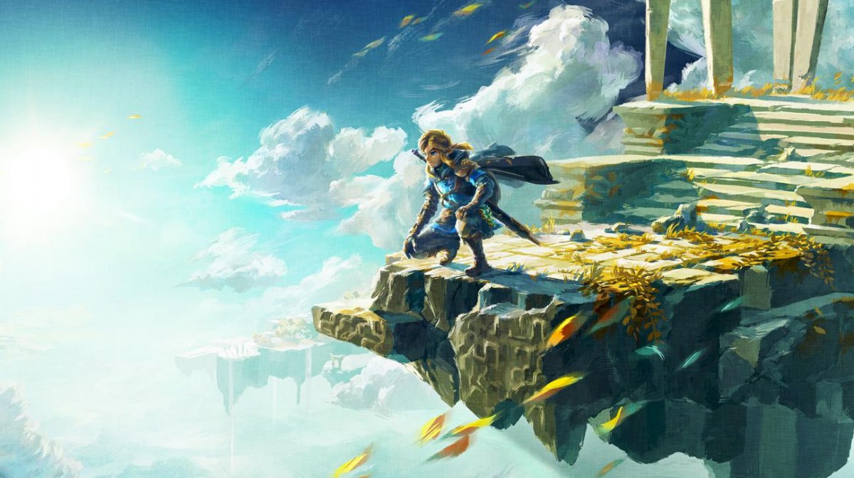 Zelda: Tears of the Kingdom Two men are hired as helpers only to steal the game upfront