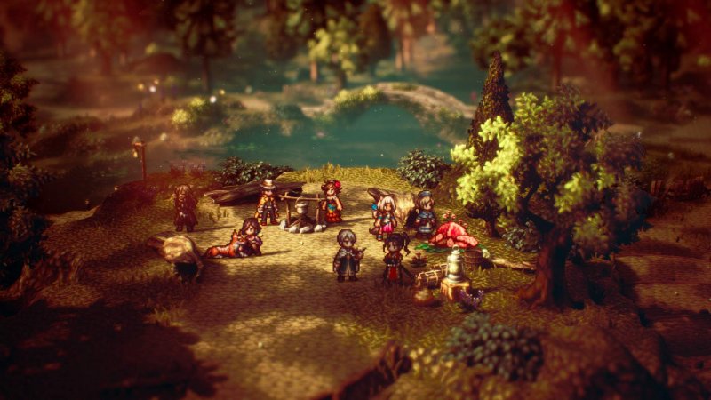 Art direction av Octopath Traveler II är helt enkelt fantastisk