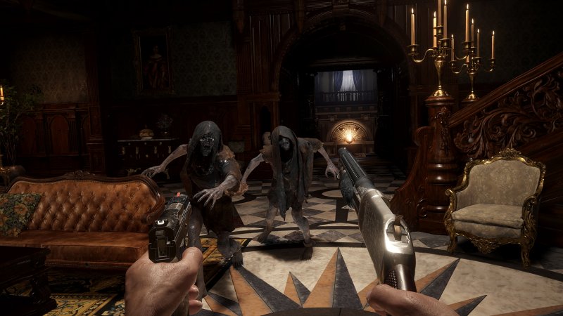 Resident Evil Village VR will let you hold a firearm in both hands