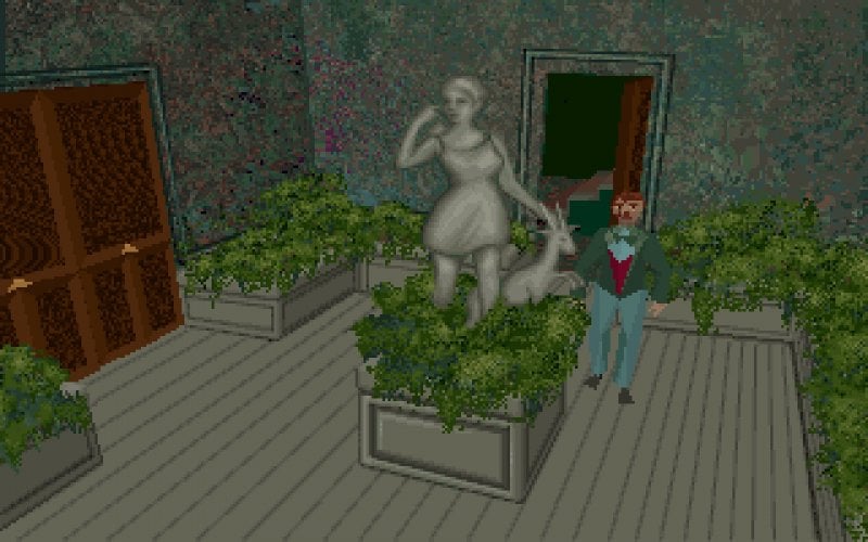 some scenes are very similar to Resident Evil