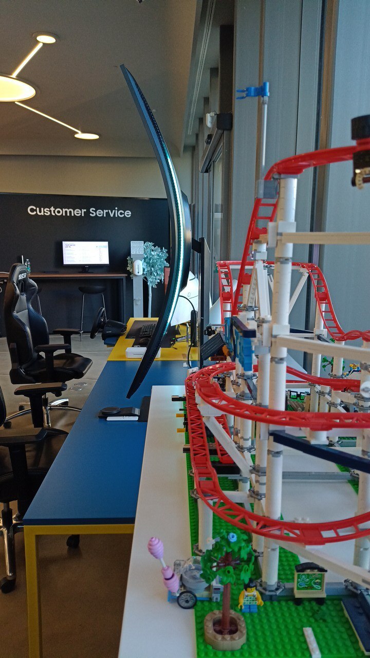 L'impressionante curvature del Samsung Odyssey Ark