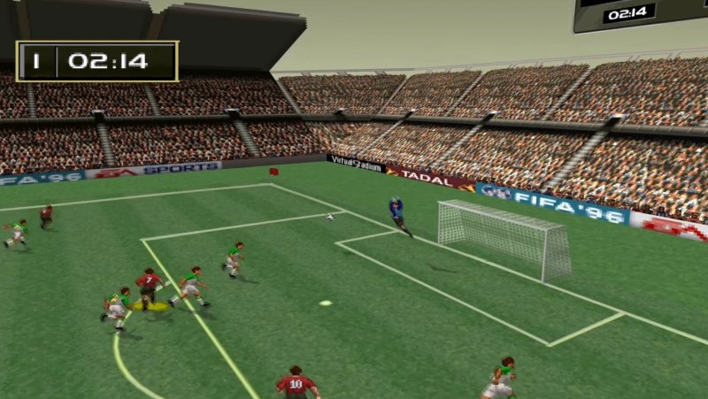 Fifa 96: il primo Fifa su PlayStation lasciava a desiderare, ma fu sufficiente a farci immaginare cosa sarebbero diventati i videogiochi sportivi in futuro