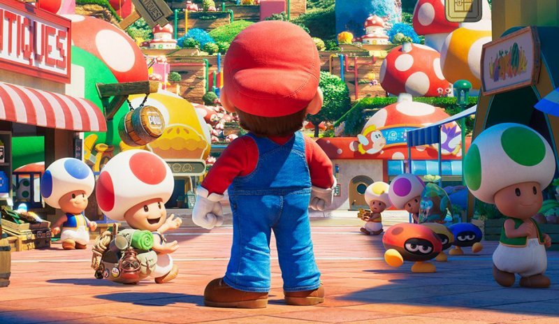 Super Mario Bros. Movie: Mario and Toad's clothes