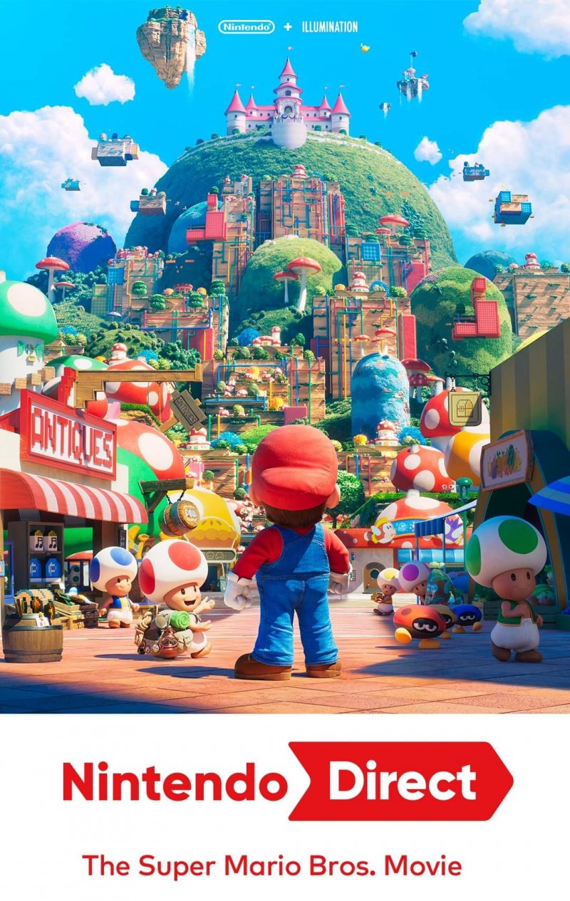 Super Mario Bros., the movie poster