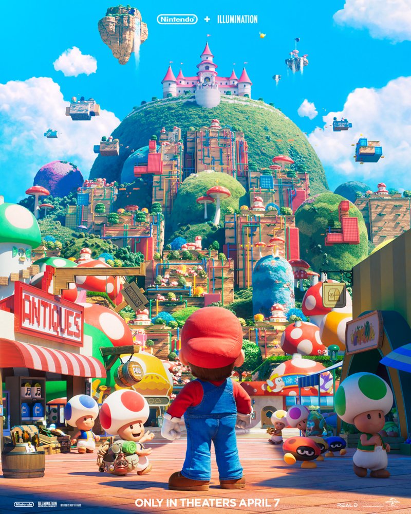 Super Mario Bros. Il Film, il poster ufficiale