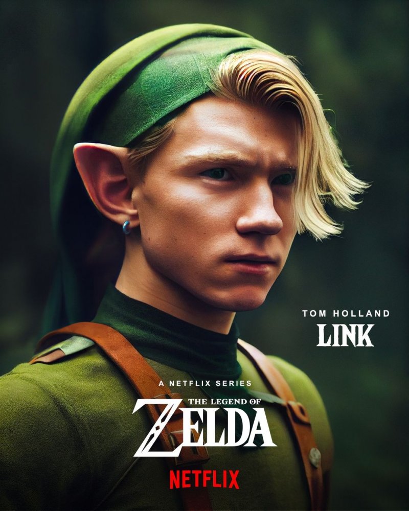Tom Holland as Link