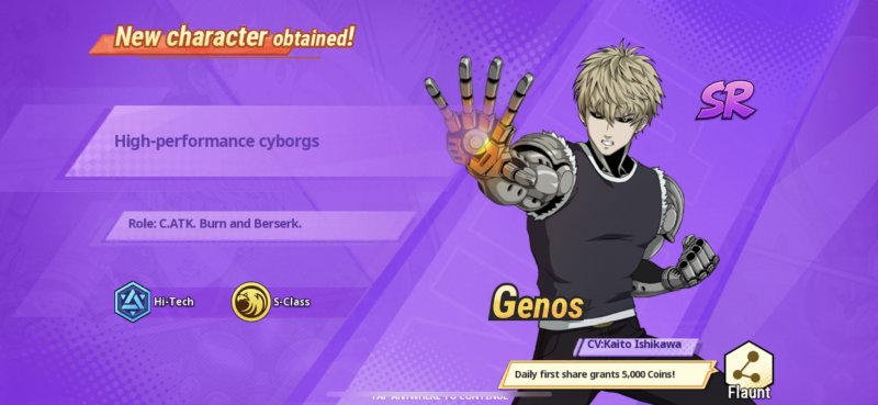 One Punch Man - The Strongest