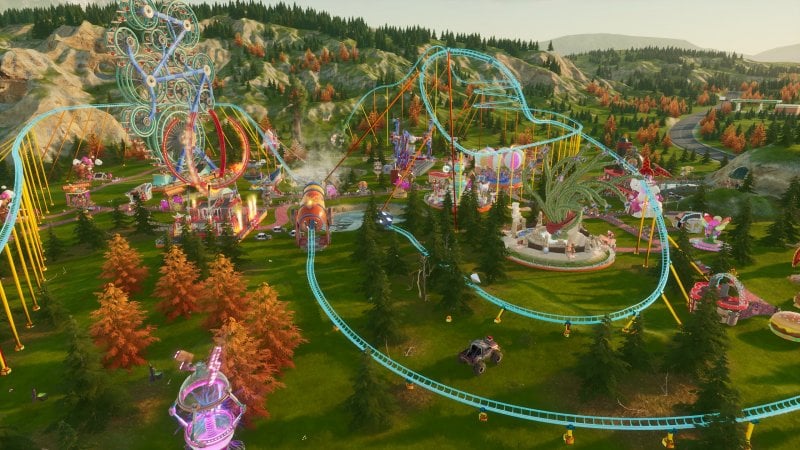 It takes some work to build the most beautiful amusement parks.