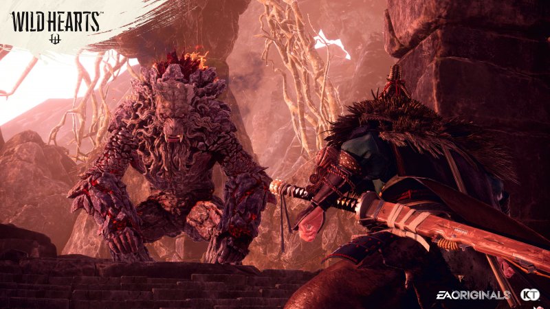 La katana karakuri è l'arma con cui inizierete WIld Hearts. Resta una delle opzioni più intuitive e bilanciate per tutto il gioco La katana karakuri è l'arma con cui inizierete WIld Hearts. Resta una delle opzioni più intuitive e bilanciate per tutto il gioco