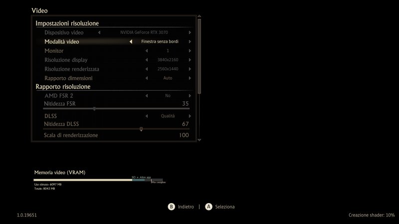 Uncharted: Legacy of Thieves Collection, pantalla principal de opciones gráficas