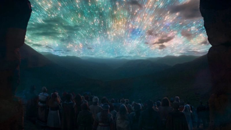 Star Wars: Andor, lo spettacolare fenomeno dell'Occhio di Aldhani