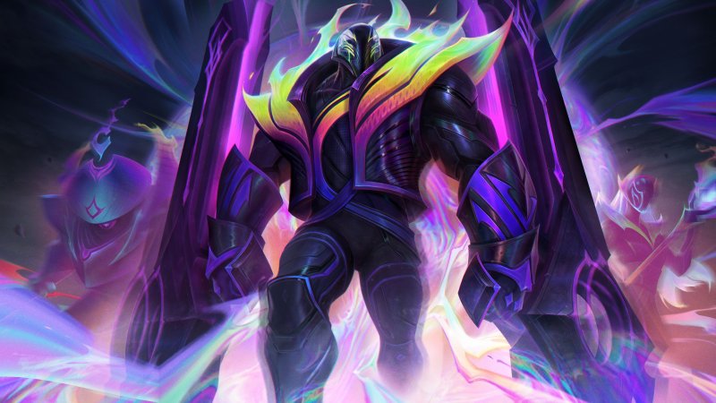 La skin di K'Sante Empìreo La skin di K'Sante Empìreo