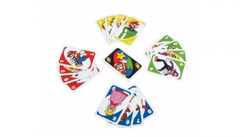 Carte di UNO a tema Super Mario Carte di UNO a tema Super Mario