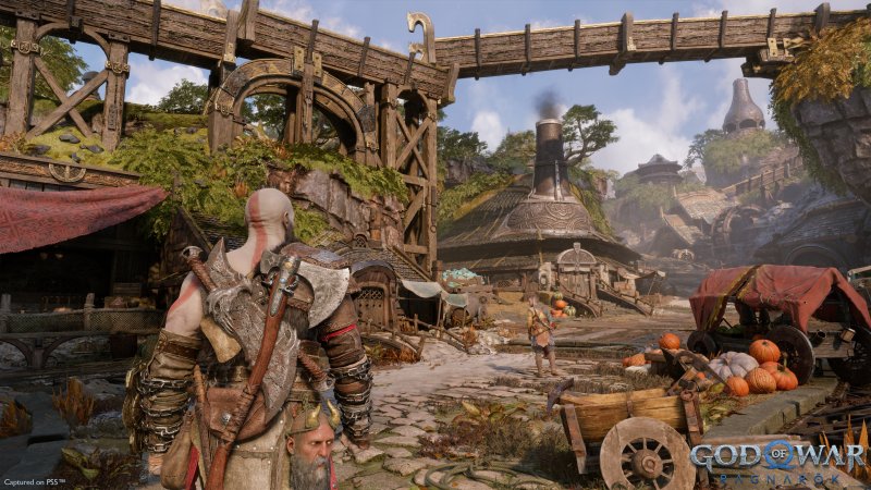 God of War Ragnarok, Kratos visita il Regno dei Nani God of War Ragnarok, Kratos visita il Regno dei Nani