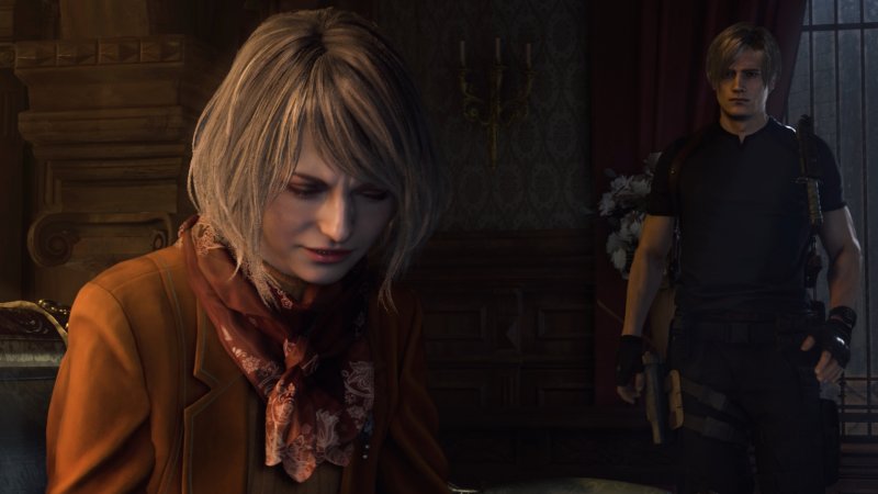 Resident Evil 4, Ashley n'apparaît pas dans la démo.
