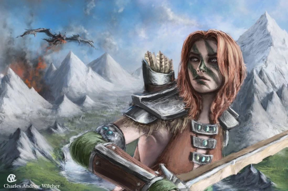 Aela la Cacciatrice da The Elder Scrolls V: Skyrim