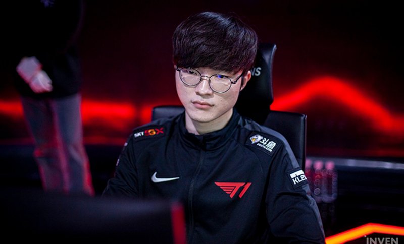 Faker, famoso giocatore eSport di LoL