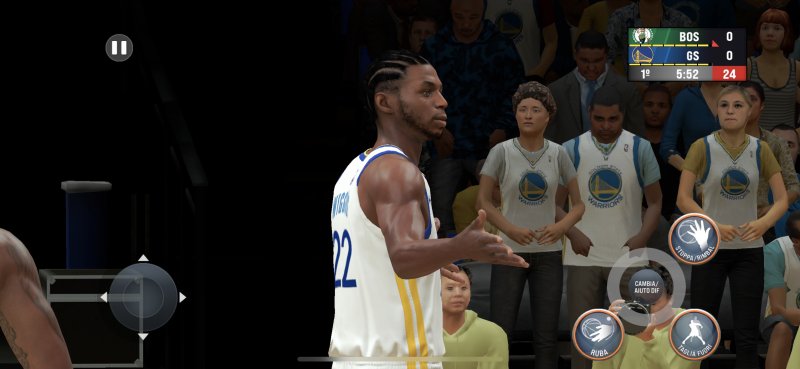 NBA 2K23 Arcade Edition, un atleta inquadrato durante un replay