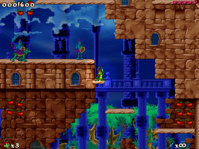 Jazz Jackrabbit 2, uno screenshot Jazz Jackrabbit 2, uno screenshot