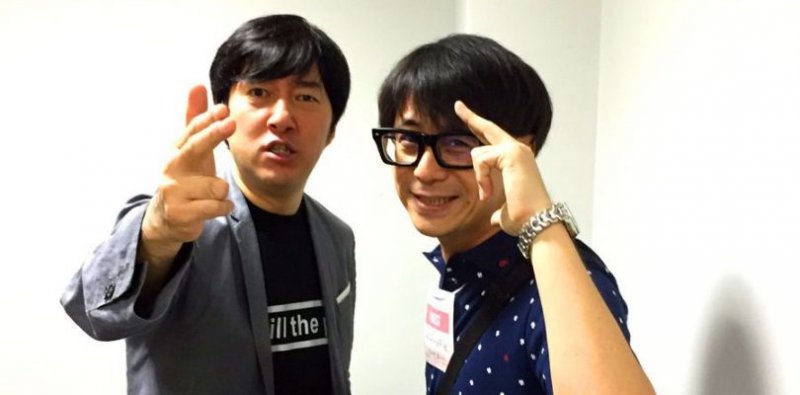 Suda51 e Swery65 insieme