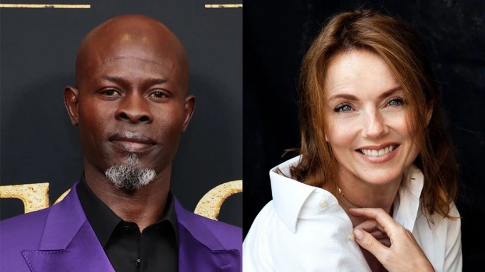 Djimon Hounsou e Geri Halliwell-Horner Djimon Hounsou e Geri Halliwell-Horner