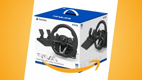 Amazon offers: Hori RWA Racing Wheel Apex steering wheel and pedal set for PC, PS4 and PS5