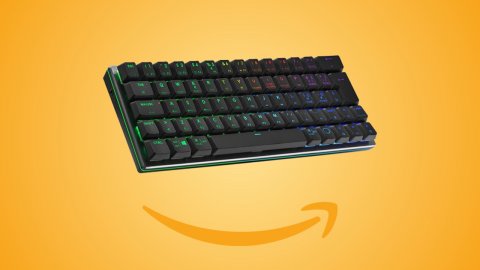 Amazon offers: Cooler Master SK622 wireless keyboard with compact layout at 60% off
