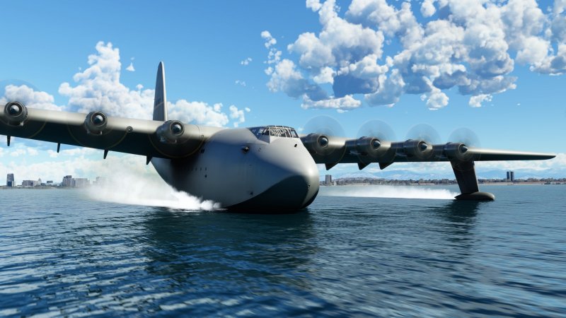 Lo Spruce Goose in Microsoft Flight Simulator, un'aeroplano dalla stazza semplicemente impressionante Lo Spruce Goose in Microsoft Flight Simulator, un'aeroplano dalla stazza semplicemente impressionante