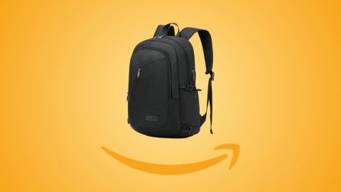 Amazon offers: XQXA laptop backpack, anti-theft and waterproof with USB socket, on sale