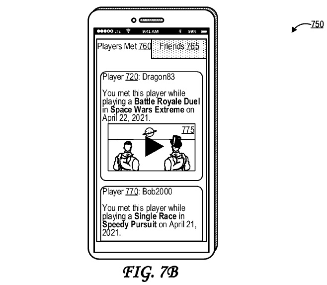 I giocatori potranno tracciare le loro interazioni